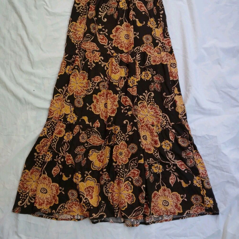 Patrons of Peace Thalia Floral Maxi Dress Boho Festival Cottage Core Festival M - Picture 13 of 14